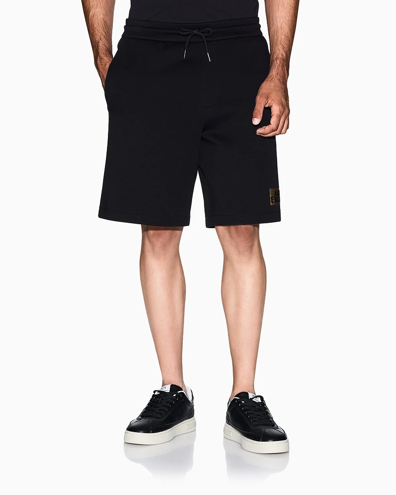 Armani Exchange - Bermuda Shorts, Man, Black, Size: