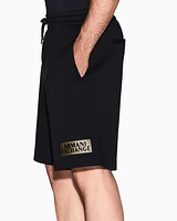 Armani Exchange - Bermuda Shorts, Man, Black, Size: