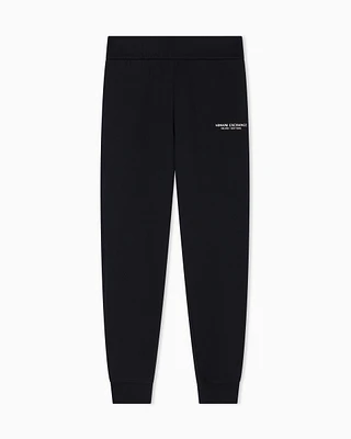 Armani Exchange - Cotton Jogger Pants, Woman, Black, Size: