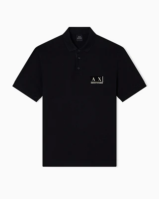 Armani Exchange - Polo Shirts, Man, Black, Size: