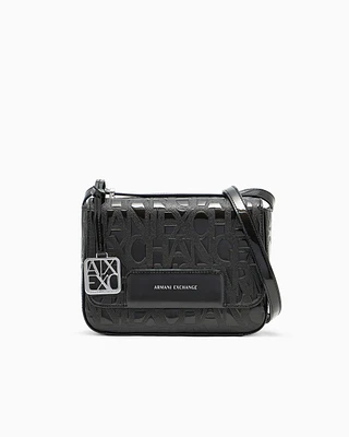 Armani Exchange - Crossbody Bags, Woman, Black, Size: TU