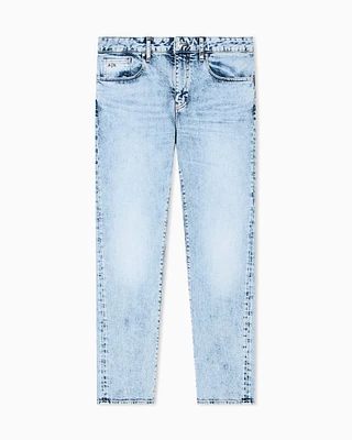 Armani Exchange - Slim fit jeans stretch denim, Man, Blue, Size: