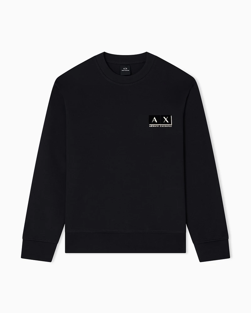 Armani Exchange - Sweatshirts without Hood, Man, Black, Size: