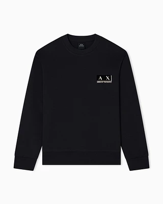 Armani Exchange - Sweatshirts without Hood, Man, Black, Size: