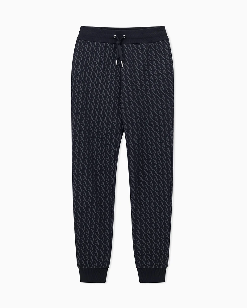 Armani Exchange - Trousers flowing fabric, Woman, Black, Size: