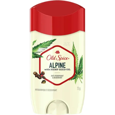 Old Spice Fresh Collection Invisible Solid Alpine with Hemp Oil