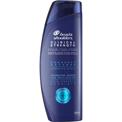 Head & Shoulders Clinical Dandruff Defense Sensitive Shampoo, 400ml
