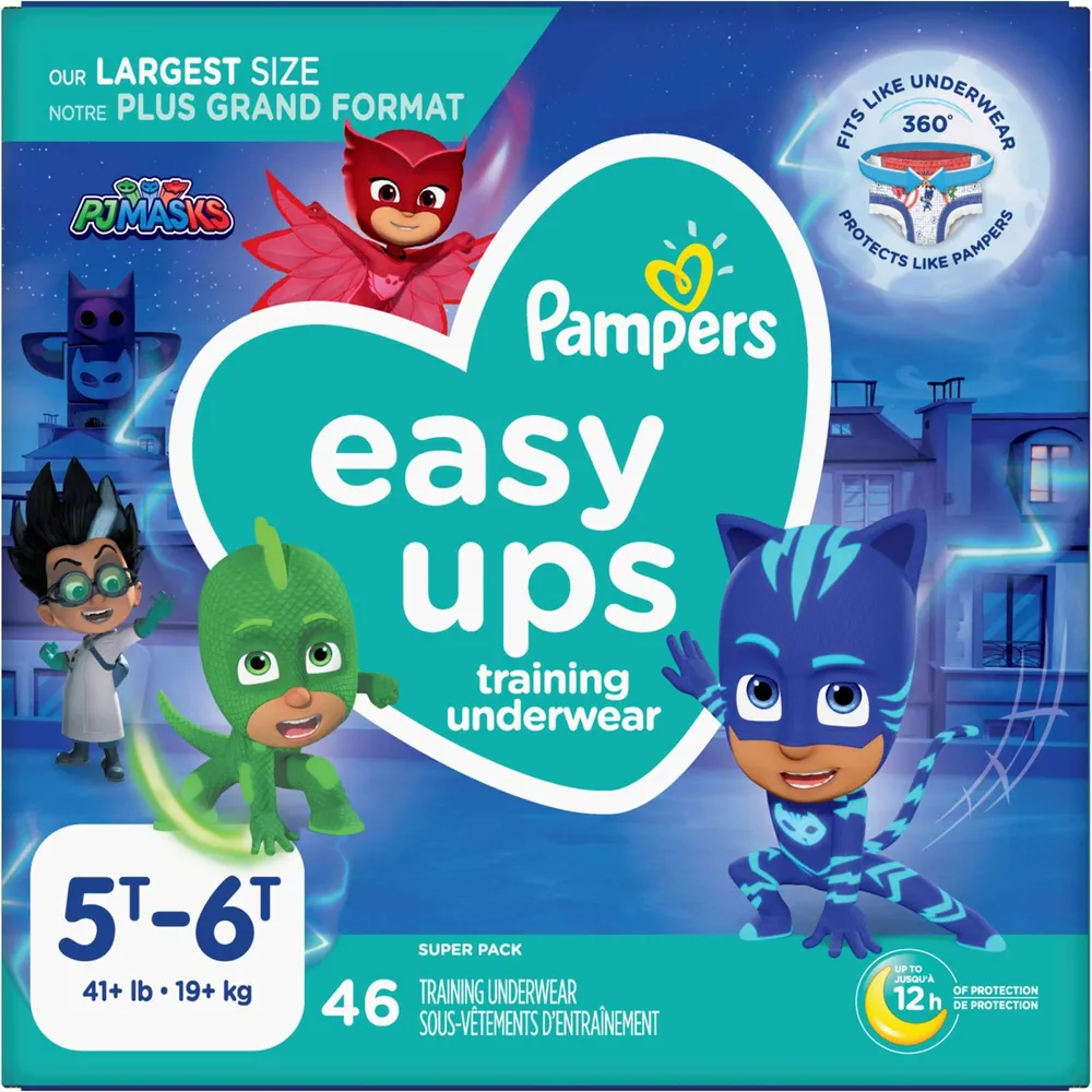 Pampers Easy Ups Boys Training Underwear - 4T - 5T - Shop