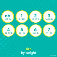 Pampers Swaddlers Active Baby Diaper Size Count