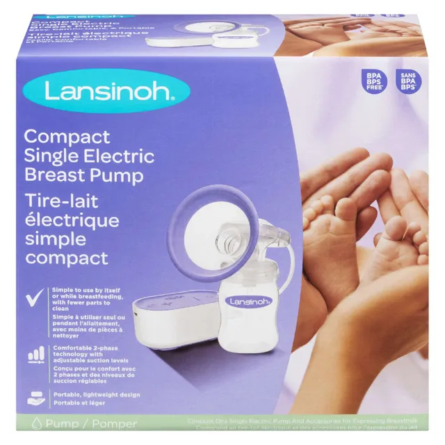 Lansinoh Compact Single Electric Breast Pump