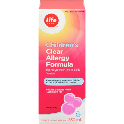 LB Children's Allergy 6.25 For