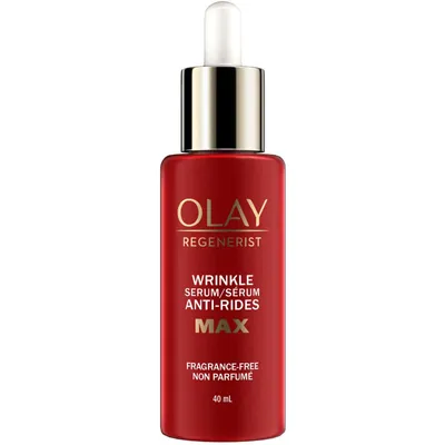 Olay Regenerist MAX Wrinkle Serum with Peptides, 40 mL