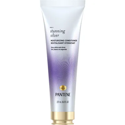 Stunning Silver Moisturizing Conditioner for Gray and Silver Dyed Hair for Women, Paraben Free, 237 mL