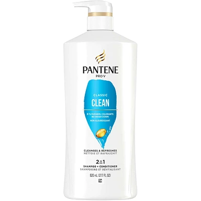 PRO-V Classic Clean 2in1 Shampoo + Conditioner, 27.7oz/820mL