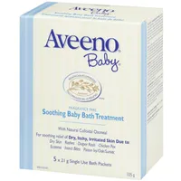 Aveeno Baby Soothing Bath Treatment , 5 packs