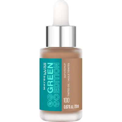 Green Edition - Face Makeup Superdrop Tinted Oil Makeup, Adjustable Coverage