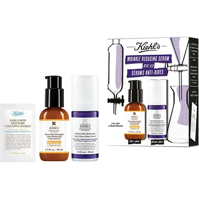 Day-to-Night Wrinkle Reducing Duo, Anti-Aging Retinol & Vitamin C Serum For All Skin Types