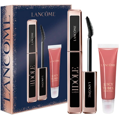 Lash Idôle & Juicy Tubes Holiday Set: Clump-Free Mascara & Ultra-Shiny Lip Gloss With Vitamin E