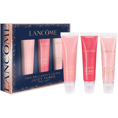 Juicy Tubes Mini Trio Holiday Set: Ultra Shiny Hydrating Lip Gloss With Vitamin E