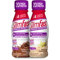 Advanced Ready to Drink Meal Replacement Shakes with 20g of Protein, 1g of sugar, 5g of Fibre Plus 23 Vitamins and Minerals
