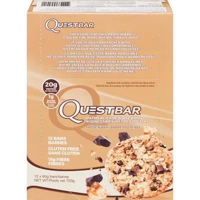 Oatmeal Chocolate Chip 2.12oz - 12ct