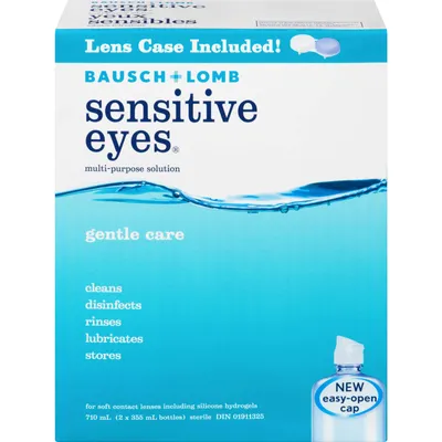 Sensitive Eyes Multi-Purpose Solution Twin Pack