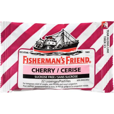 Fisherman's Friend Cherry Sugar Free Lozenges