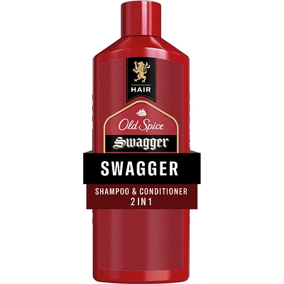 Old Spice Swagger 2in1 Shampoo and Conditioner for Men, 400 mL