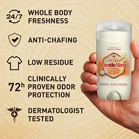 Total Body Deodorant Aluminum Free Vanilla + Shea Butter, 24/7 Freshness From Pits to Toes and Down Below / Dermatologist Tested Full Body Deodorant Stick