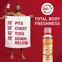 Total Body Deodorant Aluminum Free Spray Vanilla + Shea, 24/7 Freshness From Pits to Toes and Down Below // Dermatologist Tested Full Body Deodorant