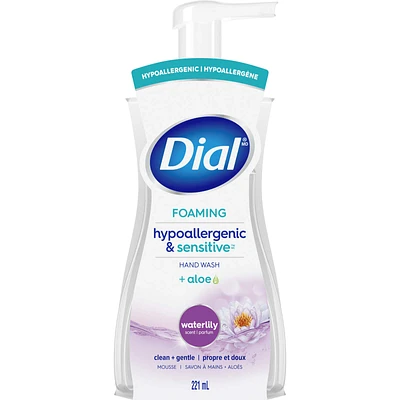 Dial Clean + Gentle Waterlily Foaming Hand Wash 221mL