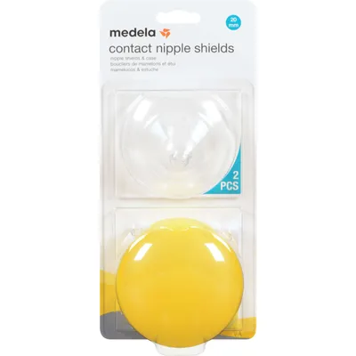 2 x 20mm Contact Nipple Shields with Case