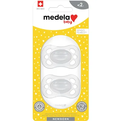 Medela Baby new NEWBORN Pacifier, extra light and small, BPA free - Baby pacifier 0-2 months