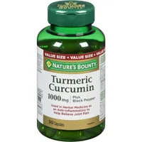Turmeric Curcumin plus Black Pepper Pills and Herbal Health Supplement, Anti-inflammatory to Help Relieve Joint Pain