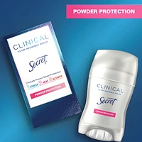 Clinical Strength Invisible Solid Antiperspirant and Deodorant for Women, Protecting Powder