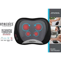 3D Shiastu & Vibration Body Massager with Heat