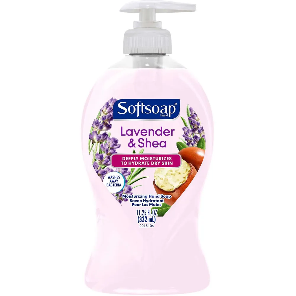 Softsoap Deeply Moisturizing Liquid Hand Soap, Lavender & Shea Butter - 332 ML