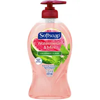 Softsoap Hydrating 
Liquid Hand Soap Pump, Watermelon & Mint - 332 ML