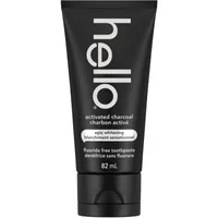 Hello Activated Charcoal Fluoride Free Toothpaste - 82 mL