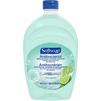 Softsoap Antibacterial Hand Soap Refill, Fresh Citrus - 1.47 L