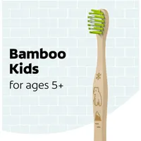 Colgate Kids Bamboo Toothbrush, Soft Kids Toothbrush