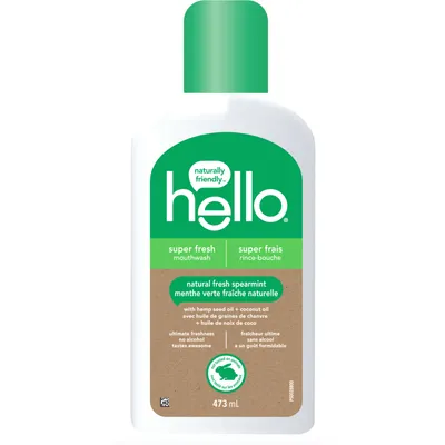 HELLO super fresh mouthwash 473ml