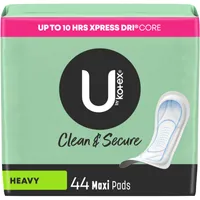 Security Maxi Feminine Pads, Heavy Absorbency, Unscented