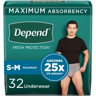 FIT-FLEX Incontinence Underwear for Men, Maximum Absorbency