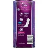 Poise Daily Incontinence Panty Liners, Very Light Absorbency