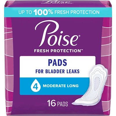 Incontinence Pads, Moderate Absorbency