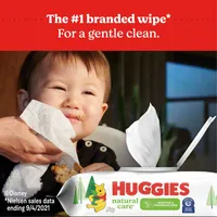Natural Care Sensitive Baby Wipes, Unscented