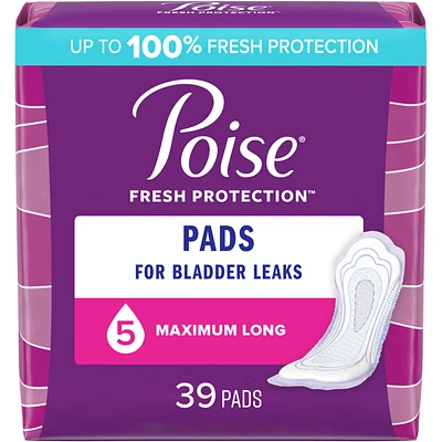 Incontinence Pads, Maximum Absorbency