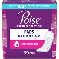 Incontinence Pads, Maximum Absorbency