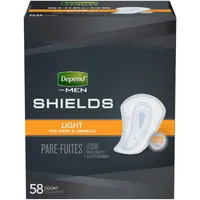 Incontinence Shields for Men, Light Absorbency